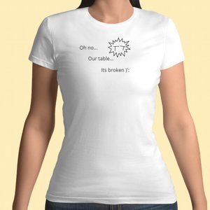 Women's white T-Shirt